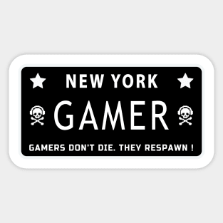 New York Gamer Sticker